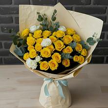 Букет цветов из:  Розы в Полысаево