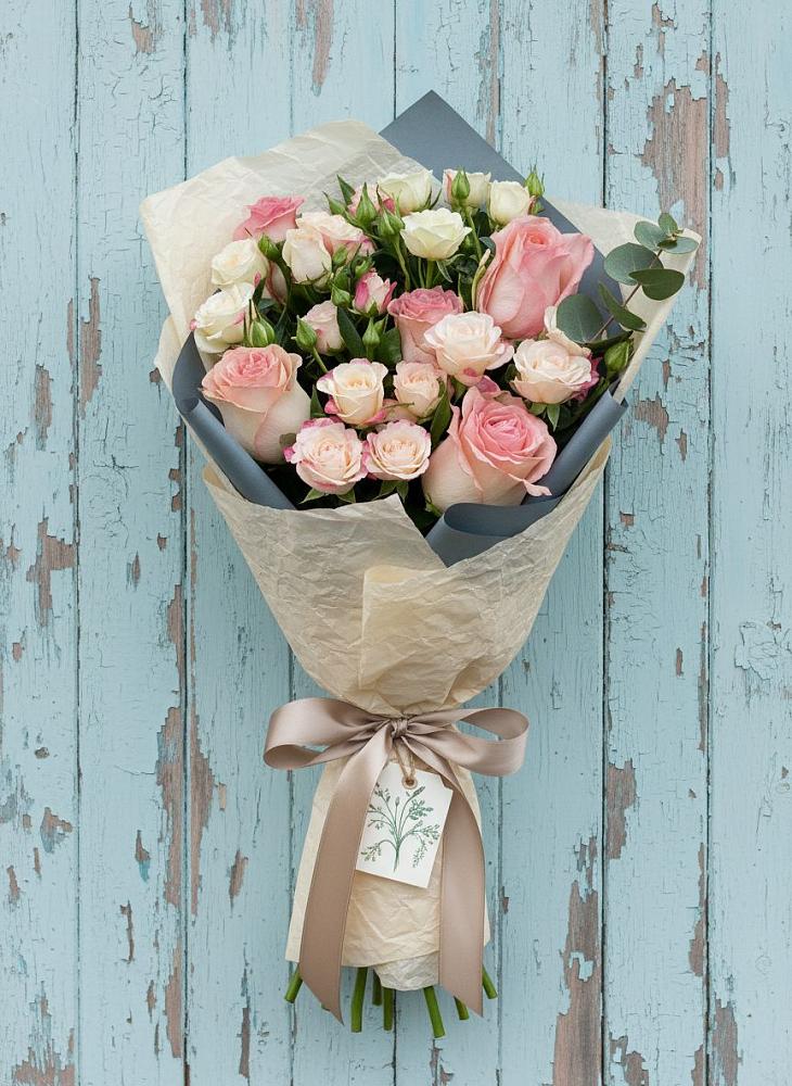 Букет цветов из: Розы в Полысаево