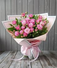 Букет Розовый кустик в Полысаево