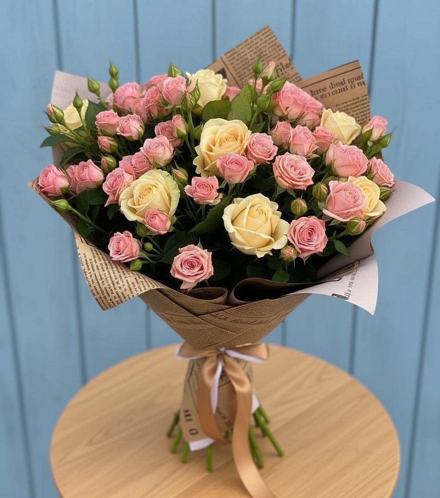 Букет цветов из: Розы в Полысаево