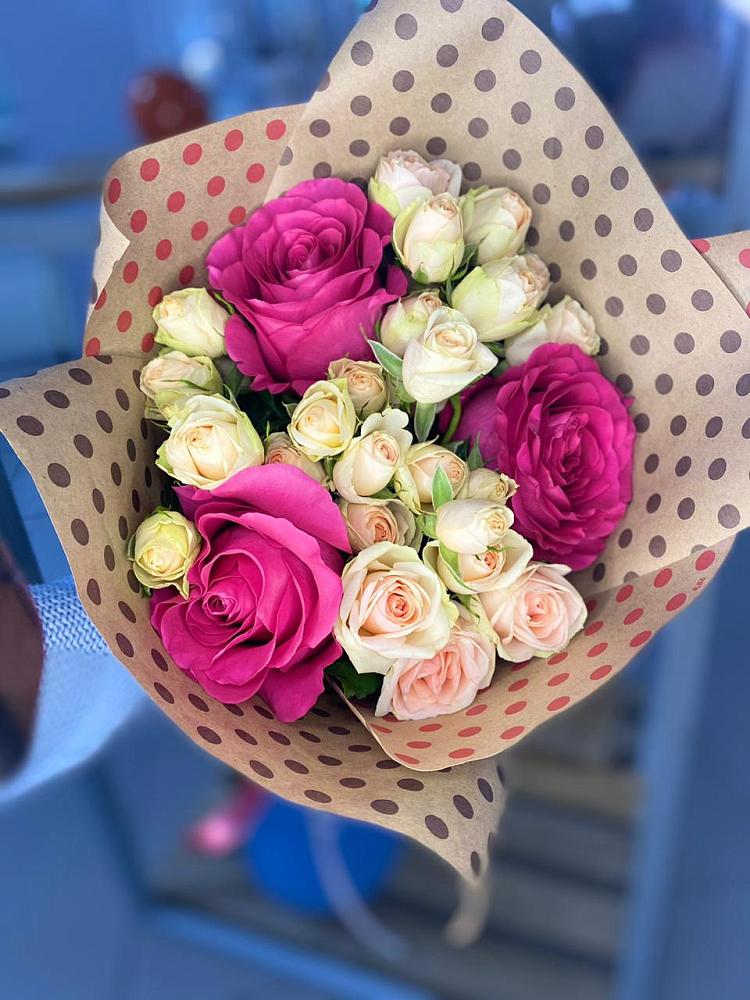 Букет цветов из: Розы в Полысаево