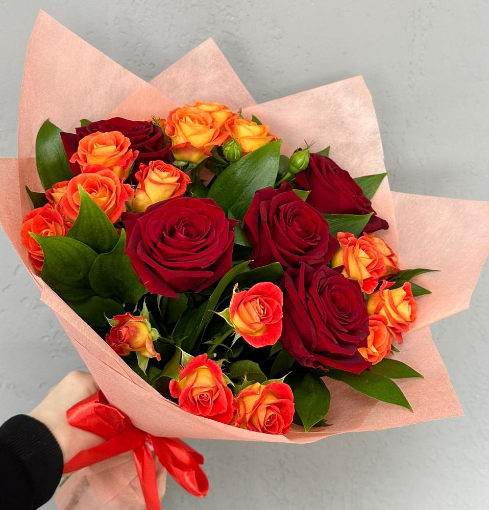 Букет Любовь и восторг в Полысаево