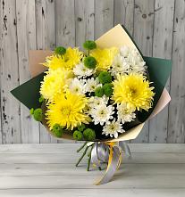 Букет цветов из:  Хризантемы в Полысаево