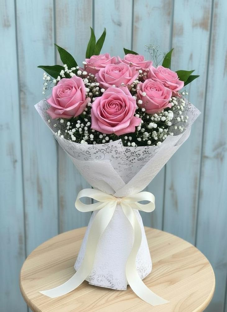 Букет цветов из: Розы в Полысаево