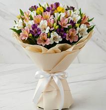 Букет цветов из:  Альстромерии в Полысаево