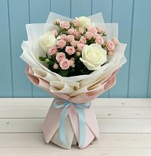 Букет цветов из:  Розы в Полысаево