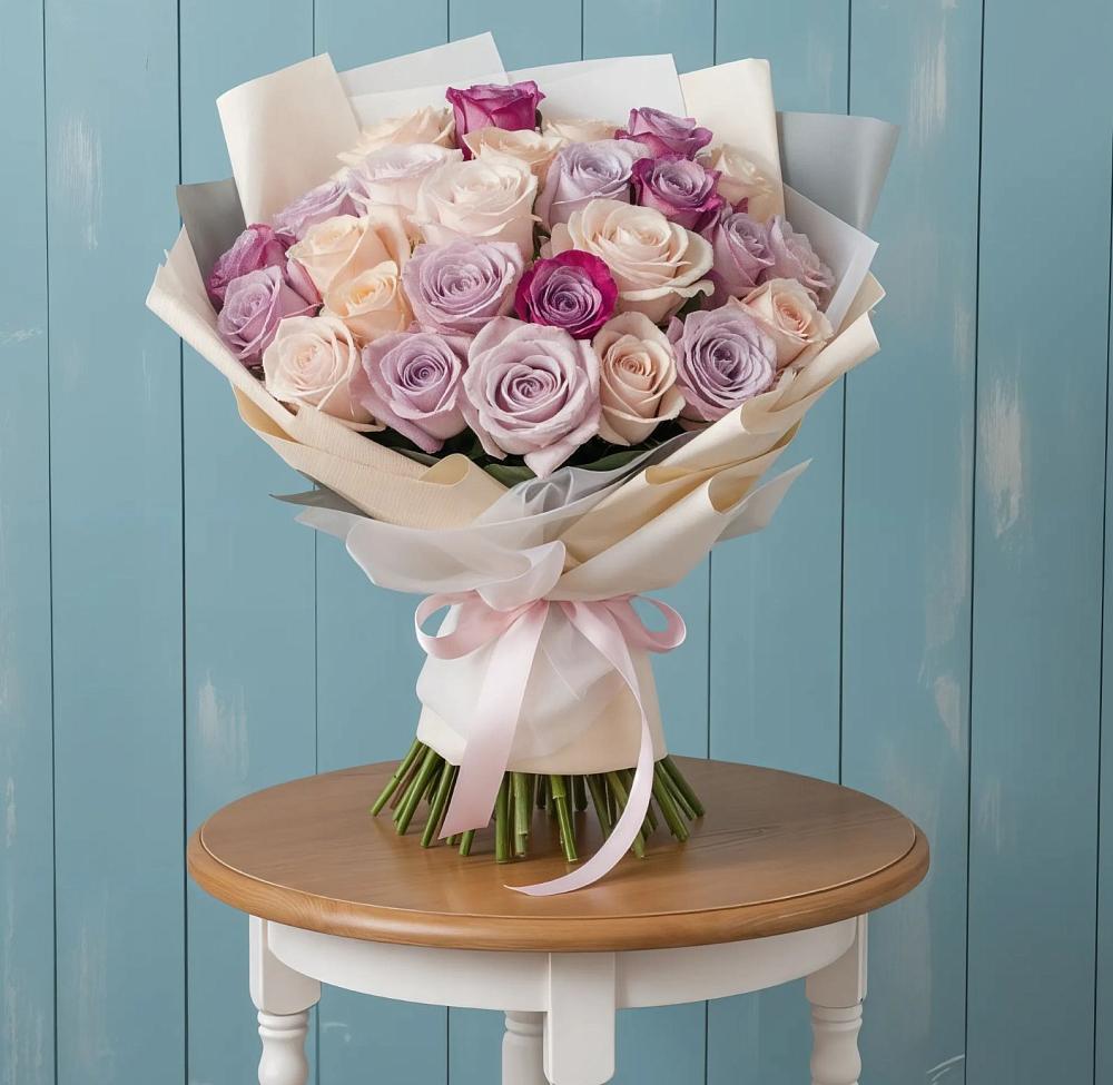 Букет цветов из: Розы в Полысаево