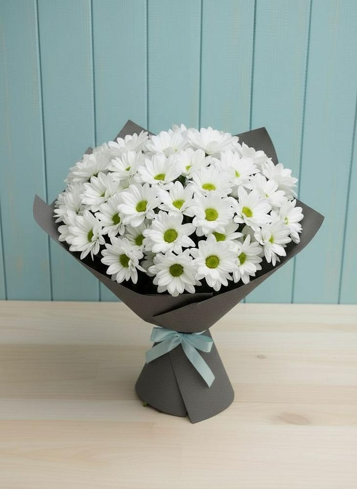 Букет цветов из: Хризантемы в Полысаево