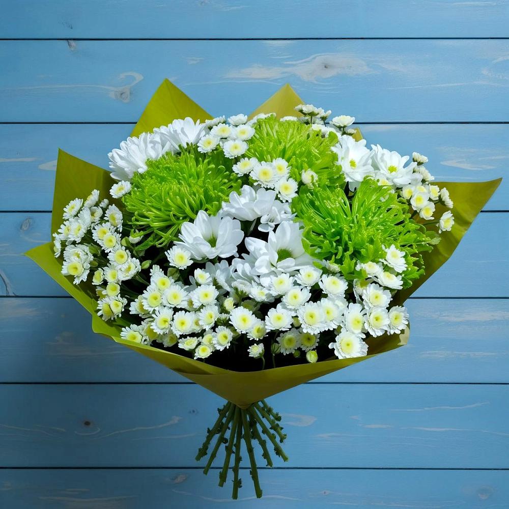 Букет цветов из: Хризантемы в Полысаево