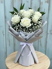 Букет цветов из:  Розы в Полысаево
