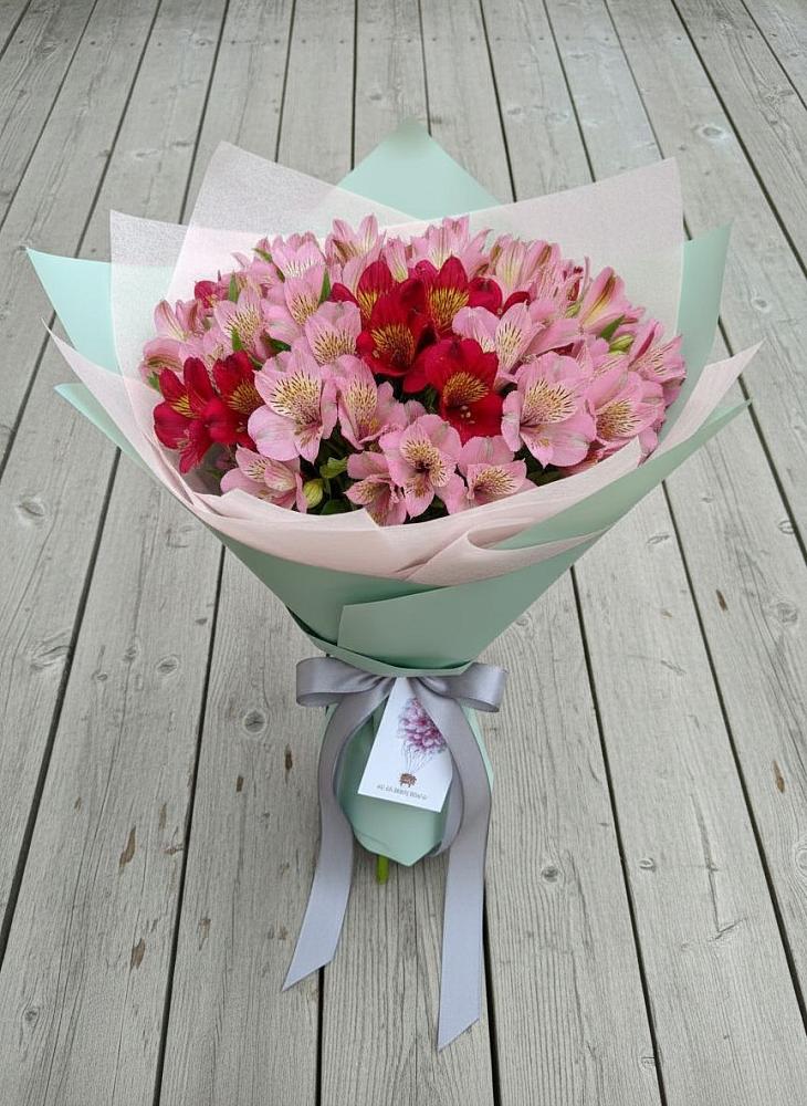 Букет цветов из: Альстромерии в Полысаево