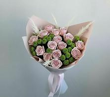 Букет цветов из:  Розы и Хризантемы в Полысаево