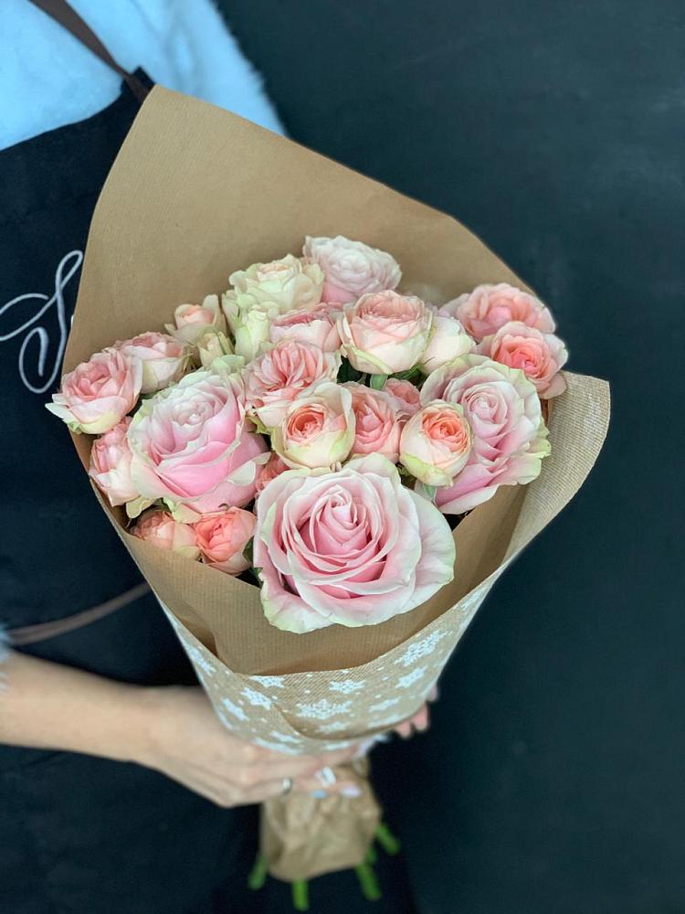 Букет цветов из: Хризантемы и Розы в Полысаево