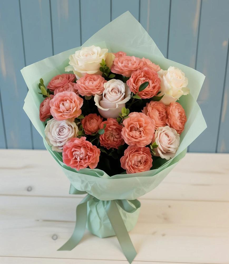 Букет цветов из: Розы в Полысаево