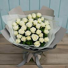 Букет Белоснежная нежность в Полысаево