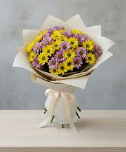 Букет цветов из:  Хризантемы в Полысаево