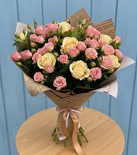 Букет цветов из:  Розы в Полысаево