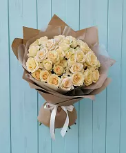 Букет Кремовое облако в Полысаево