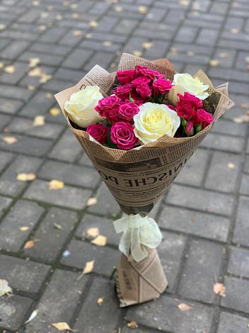 Букет цветов из: Розы в Полысаево