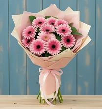 Букет цветов из:  Герберы в Полысаево