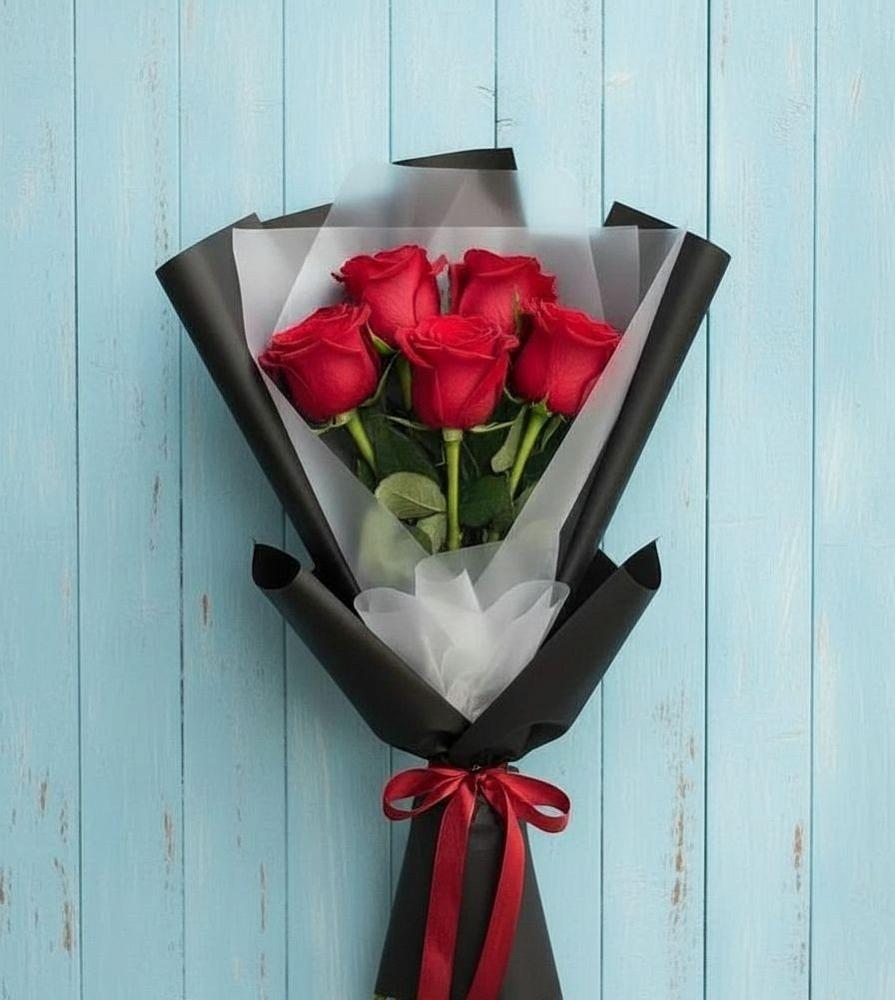 Букет цветов из: Розы в Полысаево