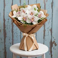 Букет цветов из:  Орхидеи и Розы в Полысаево