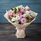 Букет цветов из: Хризантемы, Альстромерии и Розы в Полысаево